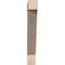 Ekena Millwork Traditional Block Smooth Bracket, Douglas Fir, 5 1/2"W x 34"D x 40"H BKT06X34X40TRA05SDF - alternate 3